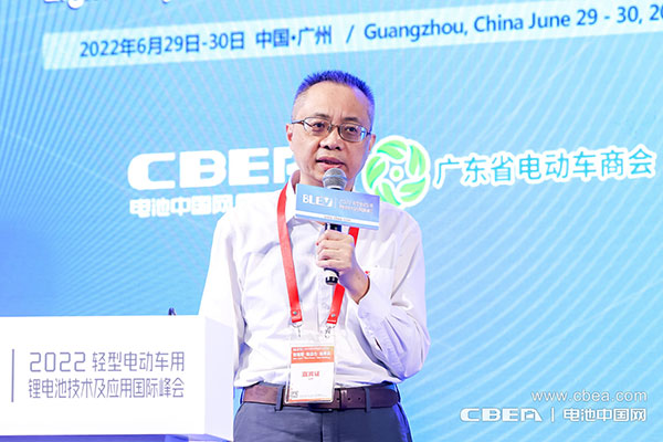 億緯鋰能鄭為工：圓柱電池，輕型電動(dòng)車的優(yōu)選解決方案