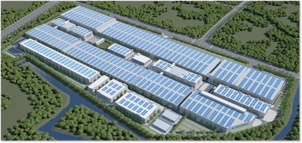 總投資100億元！正力新能25GWh汽車動力鋰電池項目一期工程主體結構封頂